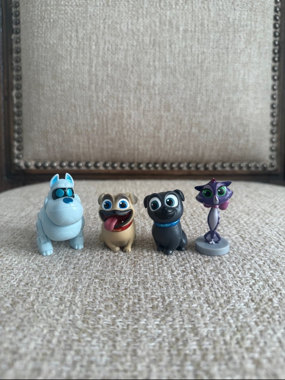 Puppy Dog Pals action figures Disney Junior Bingo Rolly Hissy ARF cake toppers